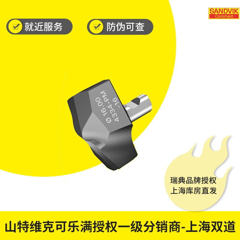 不锈钢专用钻（CoroDrill® 870刀头）