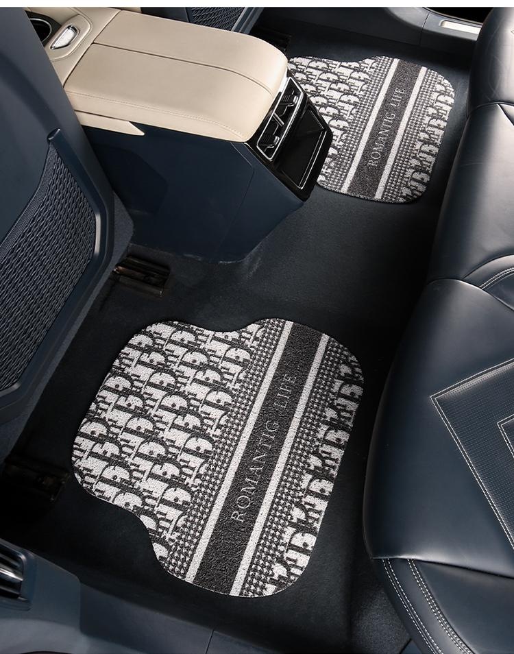 2026 New Model Letter Di Universal Car Floor Mats Universal Floor Mats Wire Loop Floor Mats