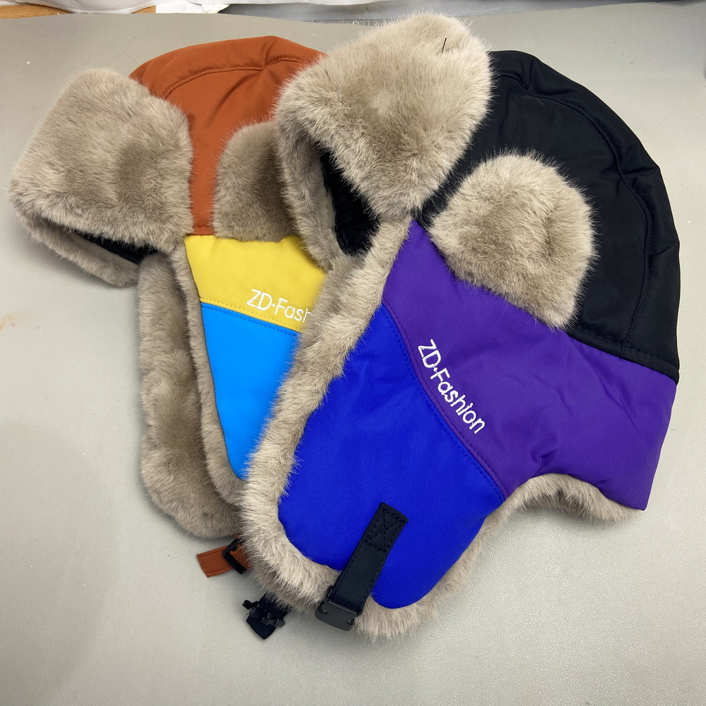 Trapper Hat Warm Windproof Ear Protection Skiing Hat For Winter_voghion.com