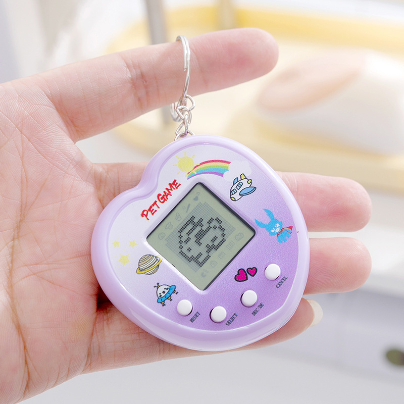 Consola de Mascota Electrónica Portátil de ABS con Alimentación Virtual para Llavero image 80