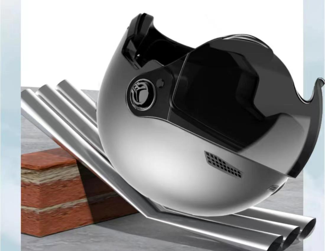 Applicable to the new national standard four seasons general electric car motorcycle men's helmet women's summer sunscreen adjustable half helmet
