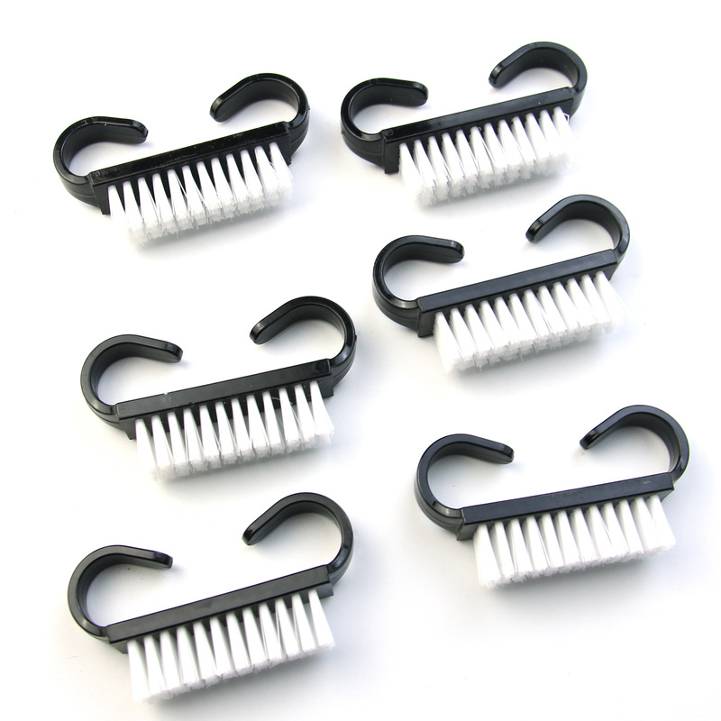 Spot direct small solid color horn brush transparent horn brush nail cleaning dust brush nail tools Spot direct small solid color horn brush transparent horn brush nail cleaning dust brush nail tools
