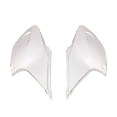 shell cover plastic appearance parts | Motorcycle Fender - rear-side-cover-white