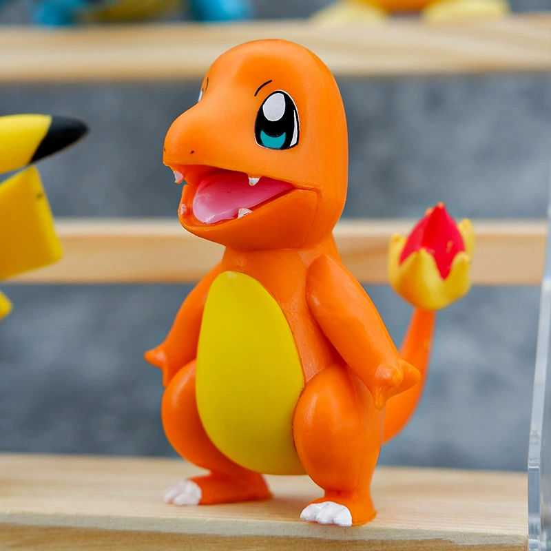 6 настольных фигурок Pokemon Q-версии, украшения, оптовая продажа, цельная доставка