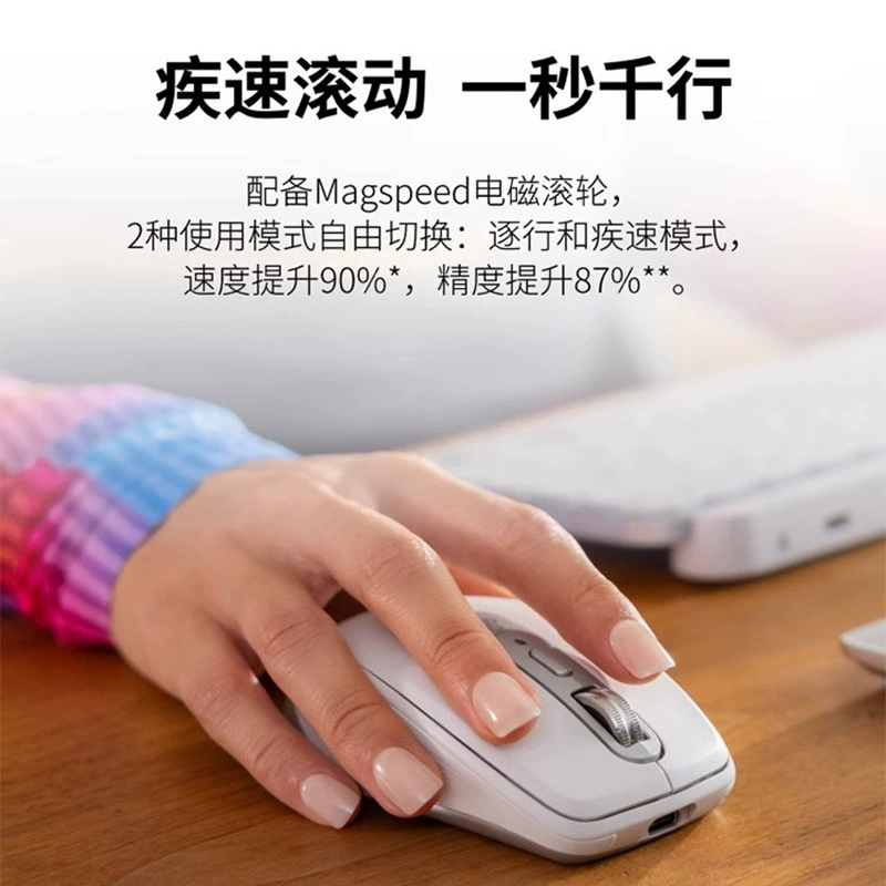 Logitech Master Series MX Anywhere3 беспроводная Bluetooth мышь с зарядкой, портативный офис, совместим MAC notes