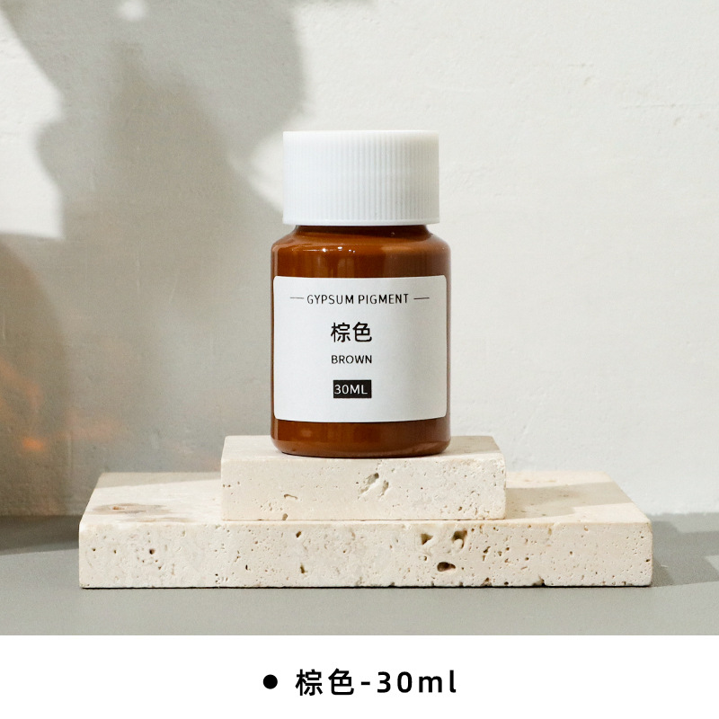 Yeso especial pigmento DIY aromaterapia yeso pigmento fragante piedra teñido pigmento hecho a mano DIY colorante pigmento 30ml