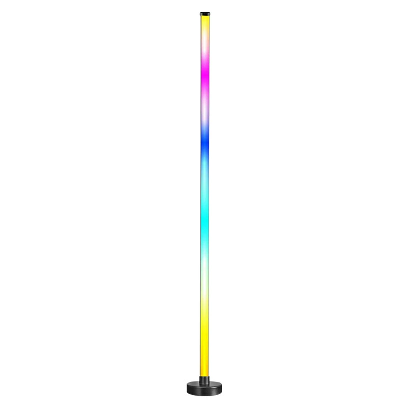 Настенная лампа-потолок RGB с соединяемыми трубками, 180° проекция, синхронизация с музыкой, управление пультом и через приложение