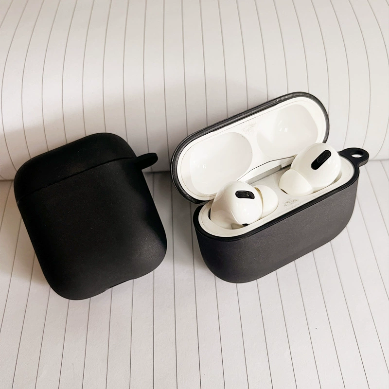 Прямые поставки завода нового третьего поколения AirPods4 чехол для наушников черный матовый мягкий корпус AirPods Pro защитная крышка