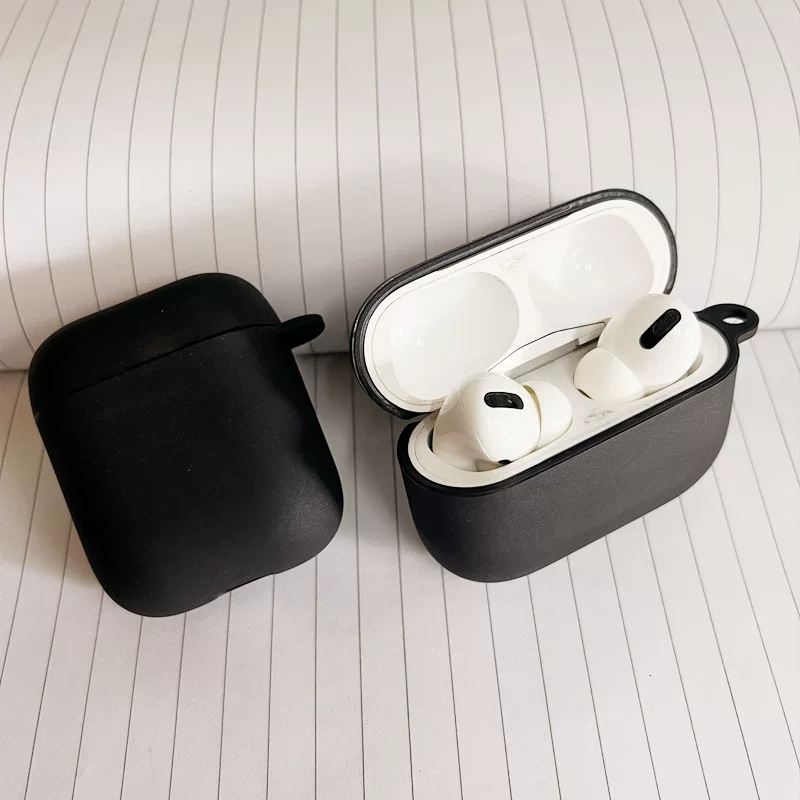 Прямые поставки завода нового третьего поколения AirPods4 чехол для наушников черный матовый мягкий корпус AirPods Pro защитная крышка