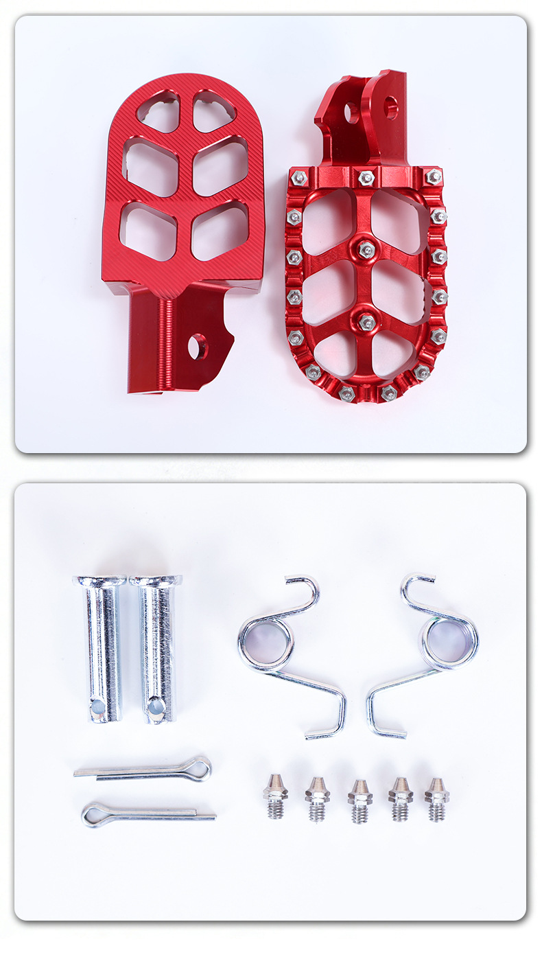 Suitable for Honda CRF150F CRF230F 2003-2020 motorcycle modified aluminum alloy rear foot pegs