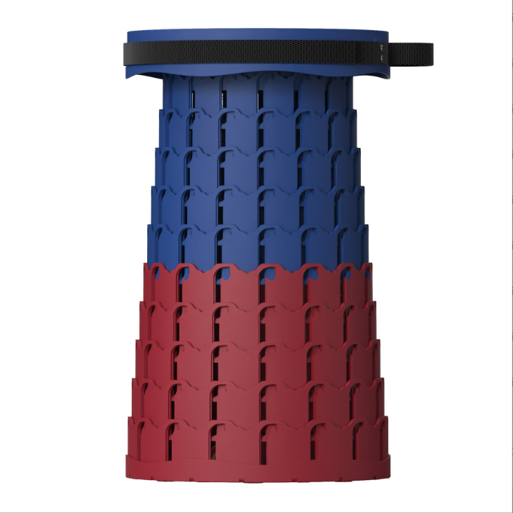 크리스탈 블루 와인 레드