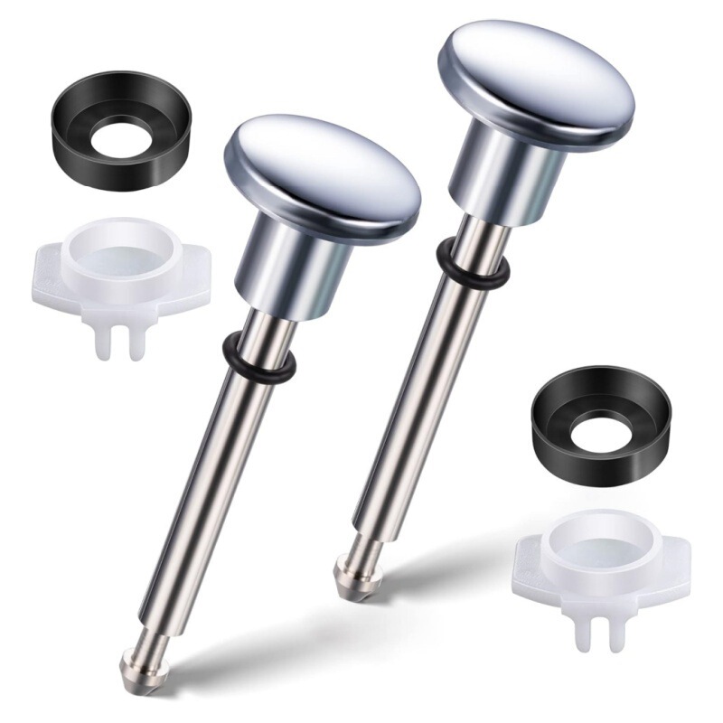 In-Stock 2-Piece Seal Set for Bathroom Bathtub Faucet Diverter Repair Replacement Parts Kit Diverter Valve Stem