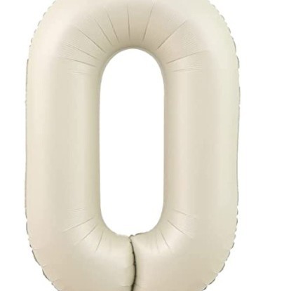 40 pulgadas digital de papel de aluminio globo vintage color leche blanco caramelo chocolate atmósfera globo decorativo