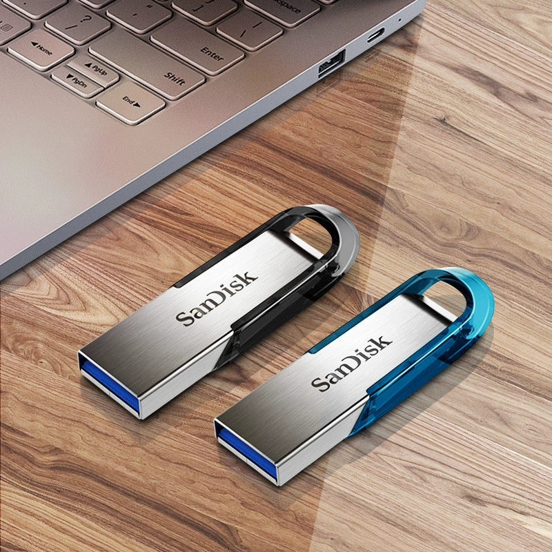 Сандиск, подлинный ноутбук, USB флеш-накопитель высокого скорости из металла вместимый оптом