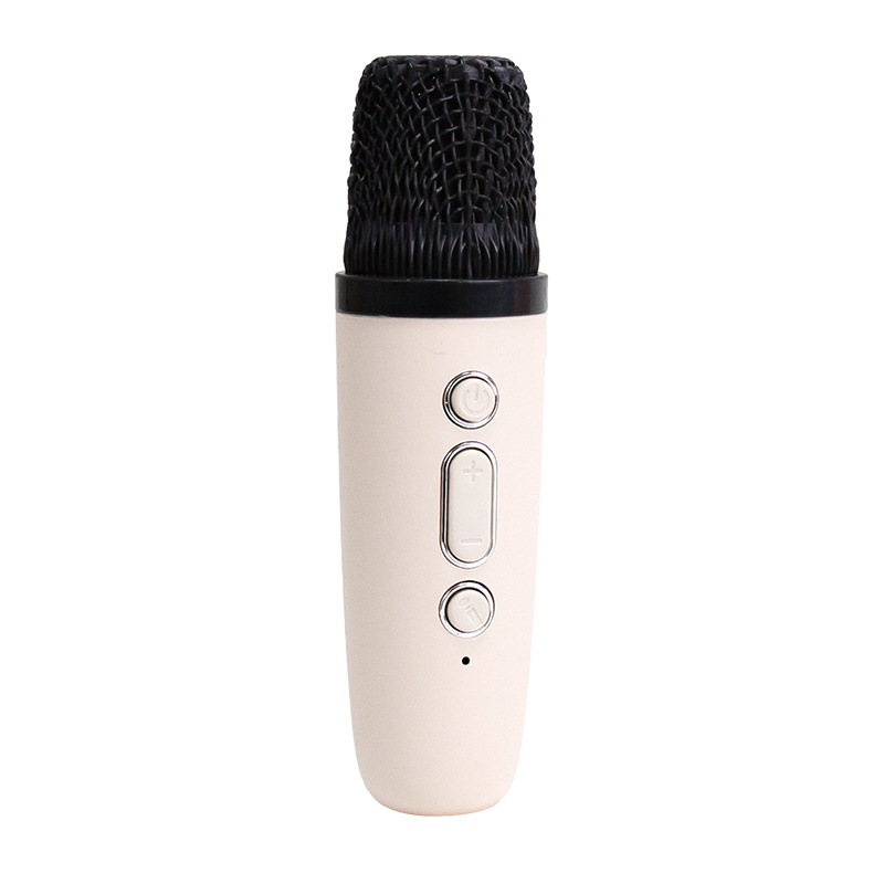 D22 Bluetooth スピーカーポータブルミニワイヤレスマイクオールインワンスピーカー子供用ホームカラオケマイクセット|undefined
