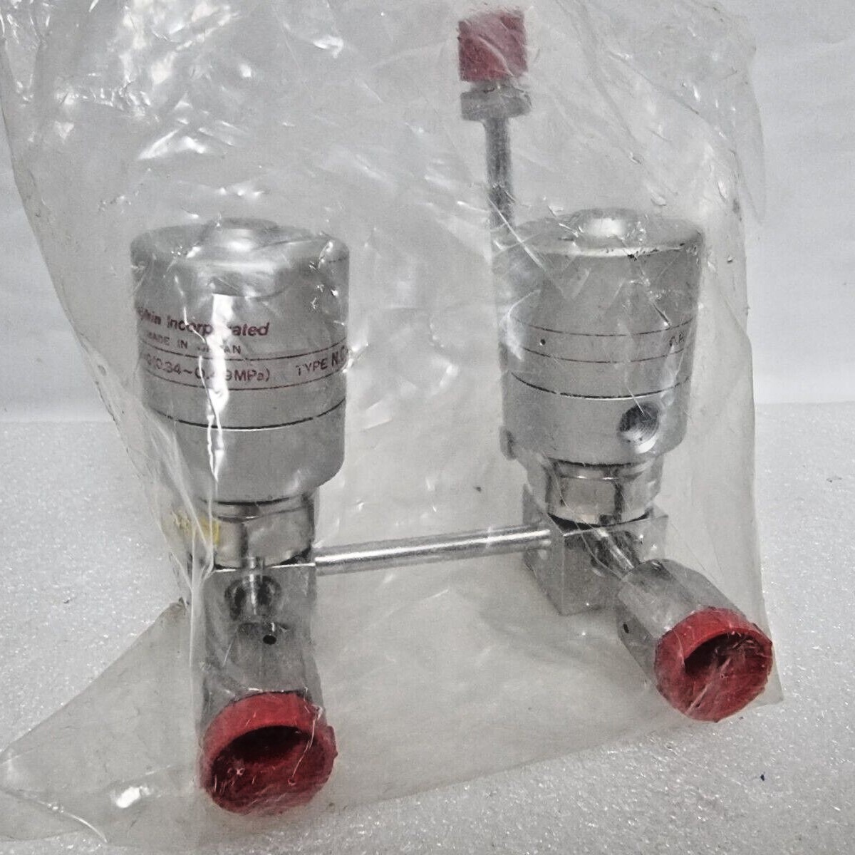 藤金 0050-1888 316L-P 隔膜阀 2 阀块 O.P. 3.5-5kgf/cm2G,Jp967