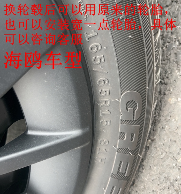 Suitable for Byd Su Rui Qin Dolphin Modified Seagull Hub Wheels