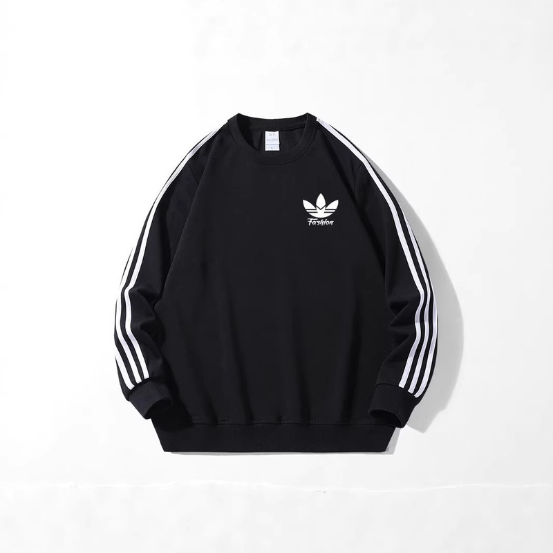 New Season Clover Brand Trendy Men's Sweatshirt, Loose Round Neck Long-Sleeve Sports Casual Pullover Versatile Top New Season Clover Brand Trendy Men's Sweatshirt, Loose Round Neck Long-Sleeve Sports Casual Pullover Versatile Top