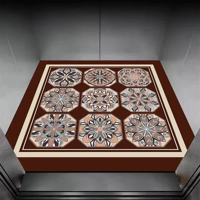 vintage bohemian pattern floor mat, Avtomobil döşəmə paspasları - 827xxbxmy-7-6060cmnew-diatomaceous-earth-floor-mat