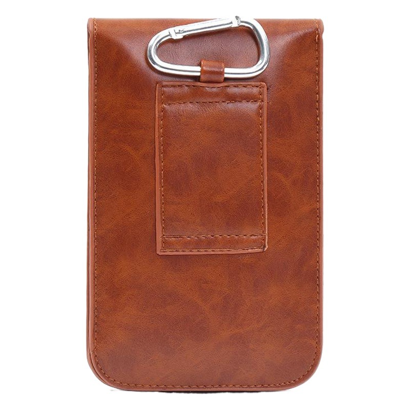 New men's waist bag belt mobile phone waist bag artificial leather coin purse for the elderly mobile phone bag spot wholesale