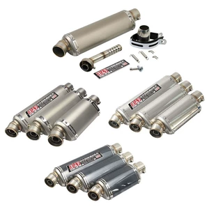 Motosiklet modifikasiyalı Yoshimura KTM390 300AC 250NK üçbucaqlı susturucu borusu