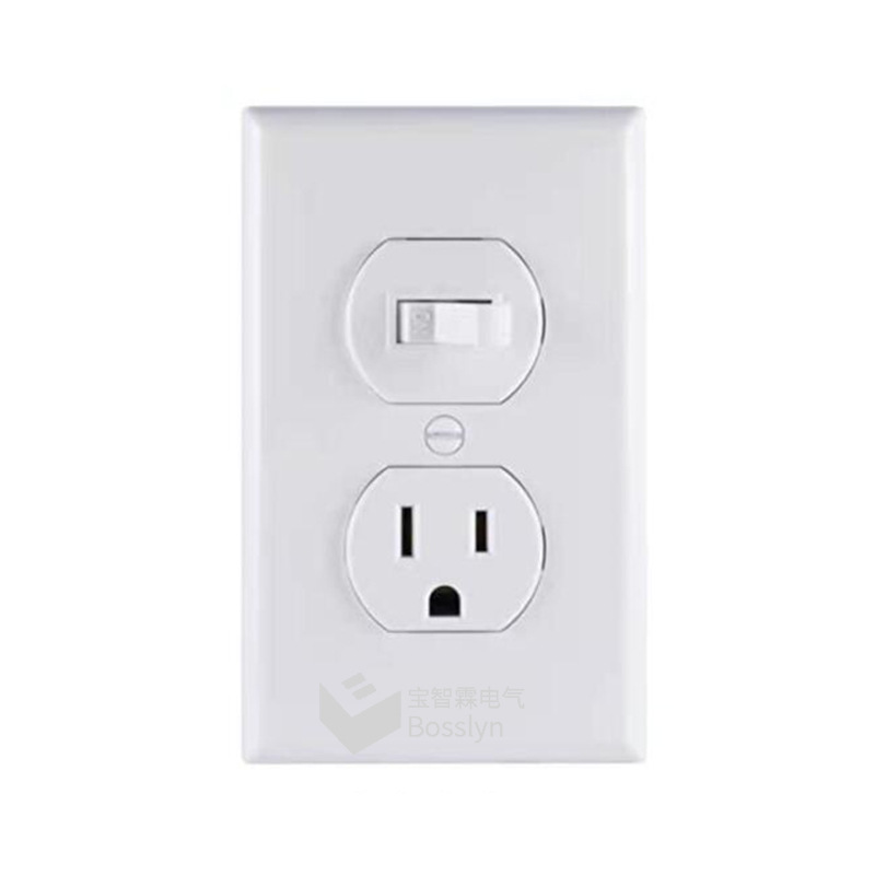 一件代发美标美规墙上面板插座15A墨西哥台湾民宿墙壁开关插座