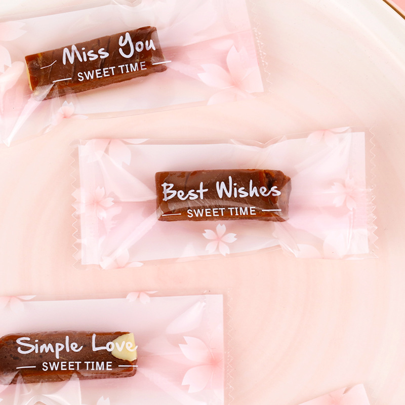 原创太妃糖包装袋 圣诞糖果袋 牛轧糖咖啡糖糖果包装袋食品机封袋