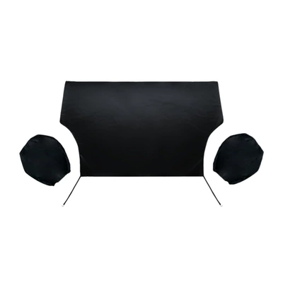 Oxford Cloth Snow Cover, Car – Car snow shield - car-snow-cover-with-black-rubber-inverted-triangle-detachable-cap-155215135