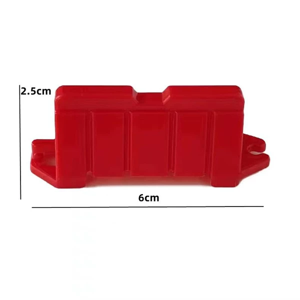 Red fence, 1 pieces