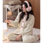 加厚保暖外穿秋冬家居服