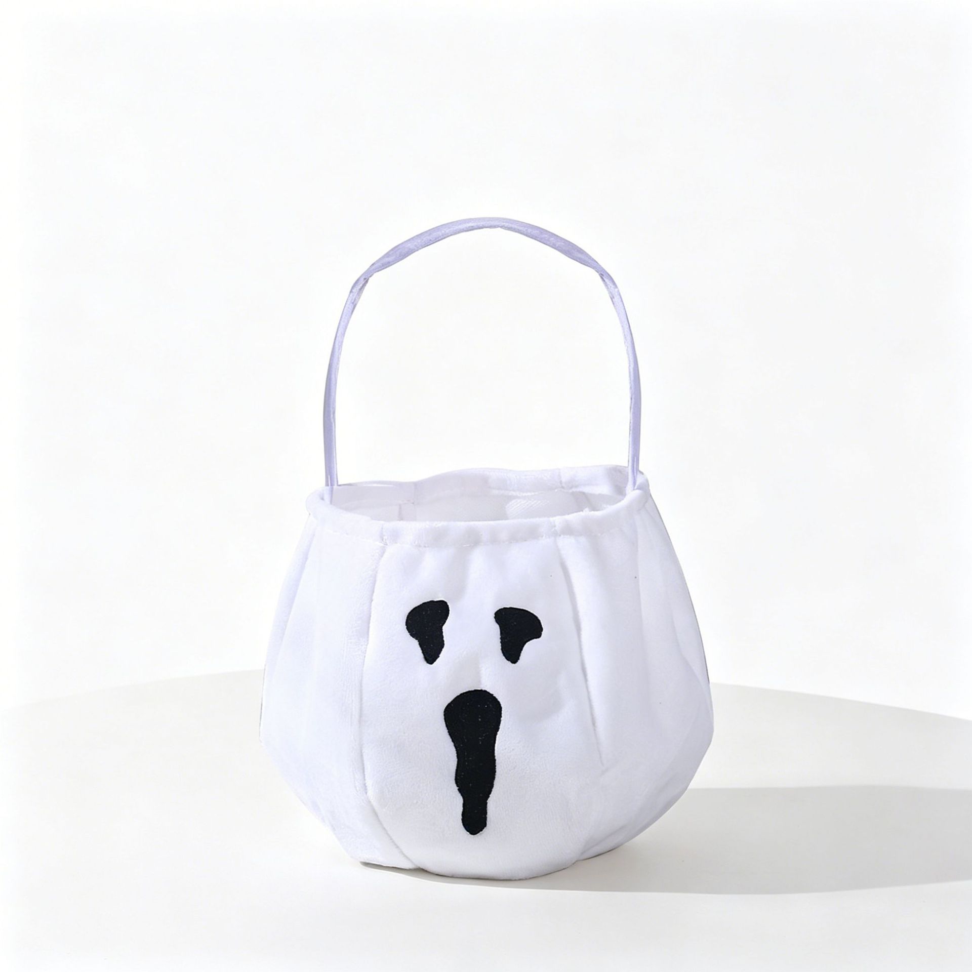 Bolsa de caramelo blanco de Halloween Ghost Spider emoticon bolsas de caramelo para niños bolsas de regalo para niños de Halloween