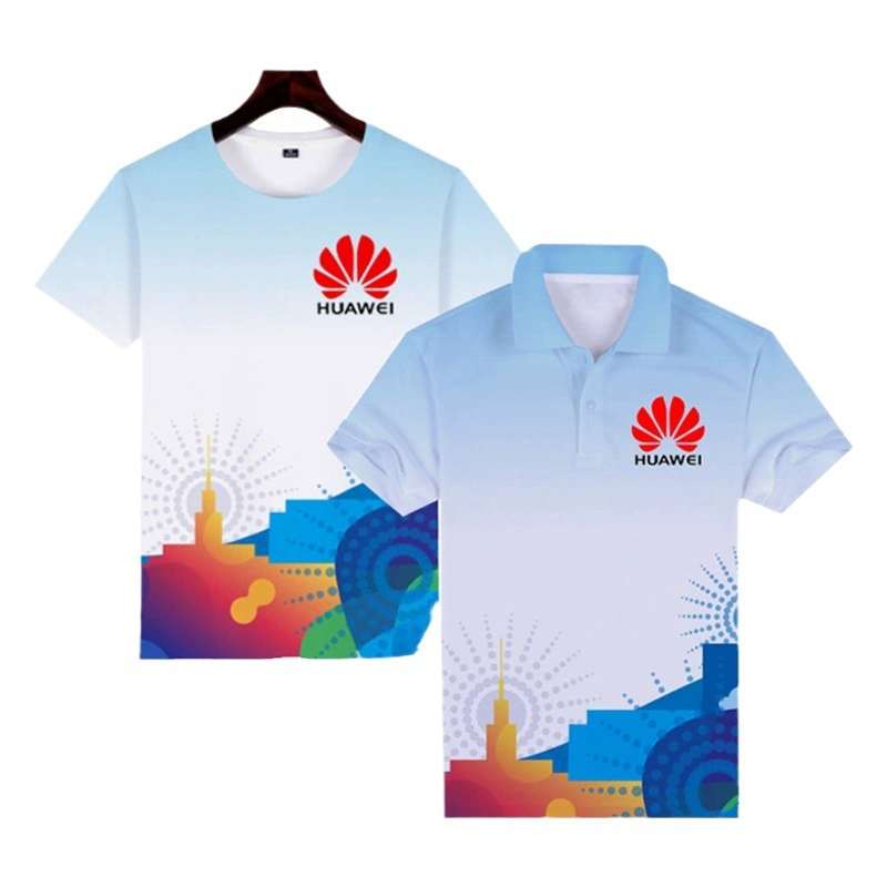 Культурная рубашка Футболка с принтом логотипа на заказ рекламная рубашка рабочая одежда рубашка поло полная версия сублимационная печать всего тела на заказ своими руками