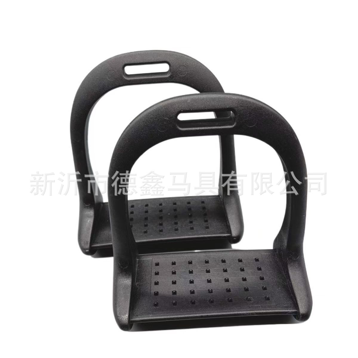 马鞍马具配件塑料马镫不锈钢马镫护套马蹬精骑马术用品大全马通用