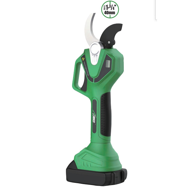 黑绿园艺修枝剪 厂家供应电池供电果园剪 防滑手持枝干修剪电剪刀