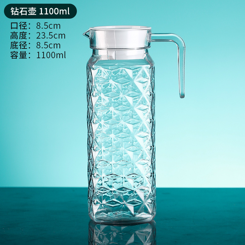 アクリルケトル、プラスチック飲料ジュースケトル、高温耐性レストランケトル、業務用バーケトル|undefined
