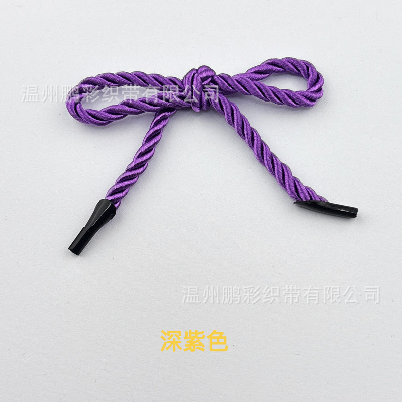 Cuerda de 3 Cabos para Bolsa de 4 mm de Poliéster y TPU para Bolsas de Regalo y Papel