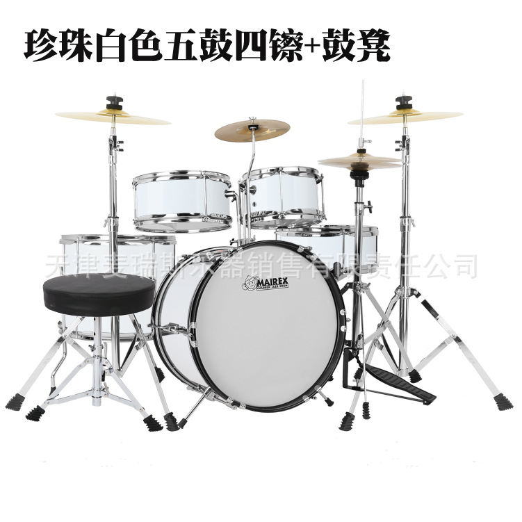 Niños estantes batería principiante jazz batería iniciación temprana música percusión regalos para niños 2 - 15 años