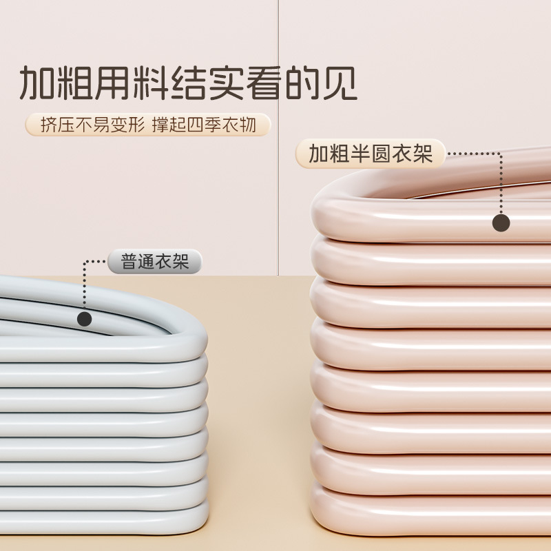 衣架成人加粗加大家用掛衣無痕防滑晾衣架學生用衣櫃護衣衣撐收納 2