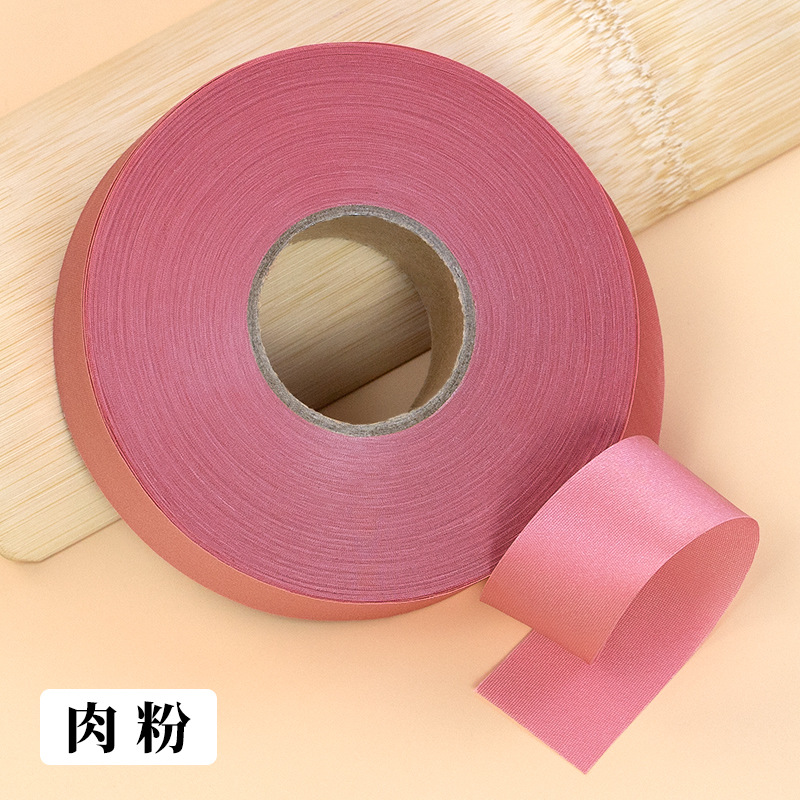 Cheongsam borde tira 2,5 cm tela de satén borde de corte oblicuo borde cinta de raso ropa de prensa tapeta Accesorios