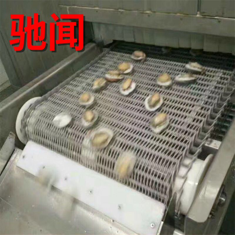 大型鸡丝腐皮卷速冻机 半成品小吃冷冻设备 墨鱼饼双螺旋式单冻机