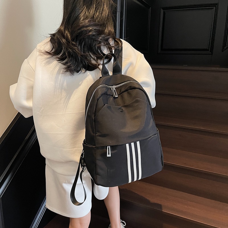 통근 패션 배낭 3 바 남녀 스포츠 레저 백팩 주니어 고등학교 패션 대용량 Schoolbag