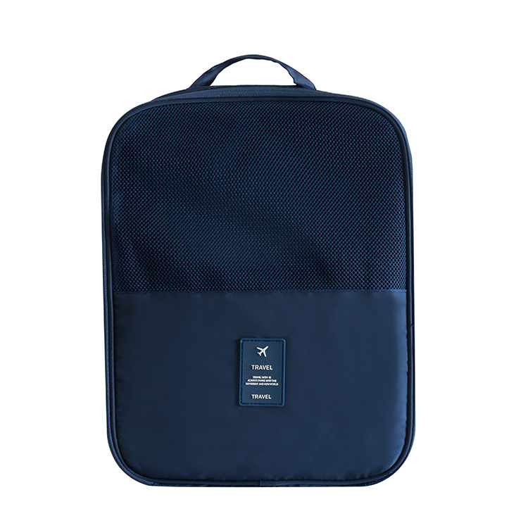 Super gran capacidad puede contener tres pares de zapatos conveniente bolsa de almacenamiento de tela Oxford cubierta impermeable equipaje trolley zapatos de almacenamiento