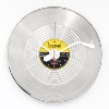 LIN20166S 실버 레코드 시계 - 12inch