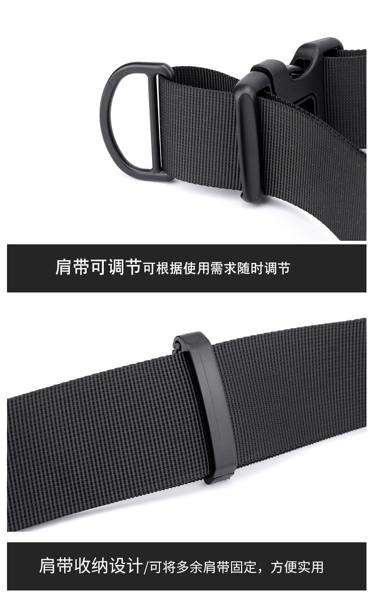 Wholesale of new men's and women's trendy waist bags, outdoor laser reflective chest bags, fashionable street crossbody bags and sports waist bags undefined