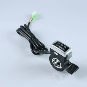 Five-Star Electric Vehicle 106Dx Thumb Throttle New Model Thumb Throttle Accelerator Mountain Bike Modification Parts with Power Display Throttle