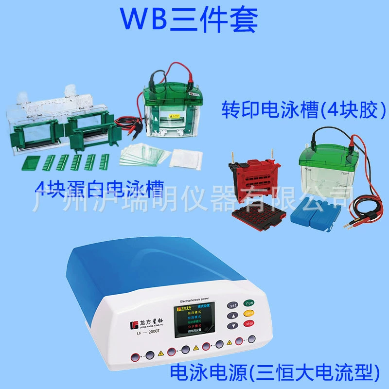Набор емкостей для электрофореза высокого тока, набор емкостей для переноса белков с электрофорезным прибором LF-2000T/LF-Mini4 LF-ZY04