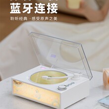 跨境新品CD机高音质X32蓝牙音响播放器复古留声机一体播放器礼品