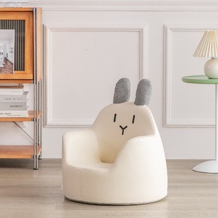 Korean Kidsren's Sofa Baby Baby Small Sofa Cute Cartoon Seat Girl Princess Reading Corner Learning to Sit on the Sofa