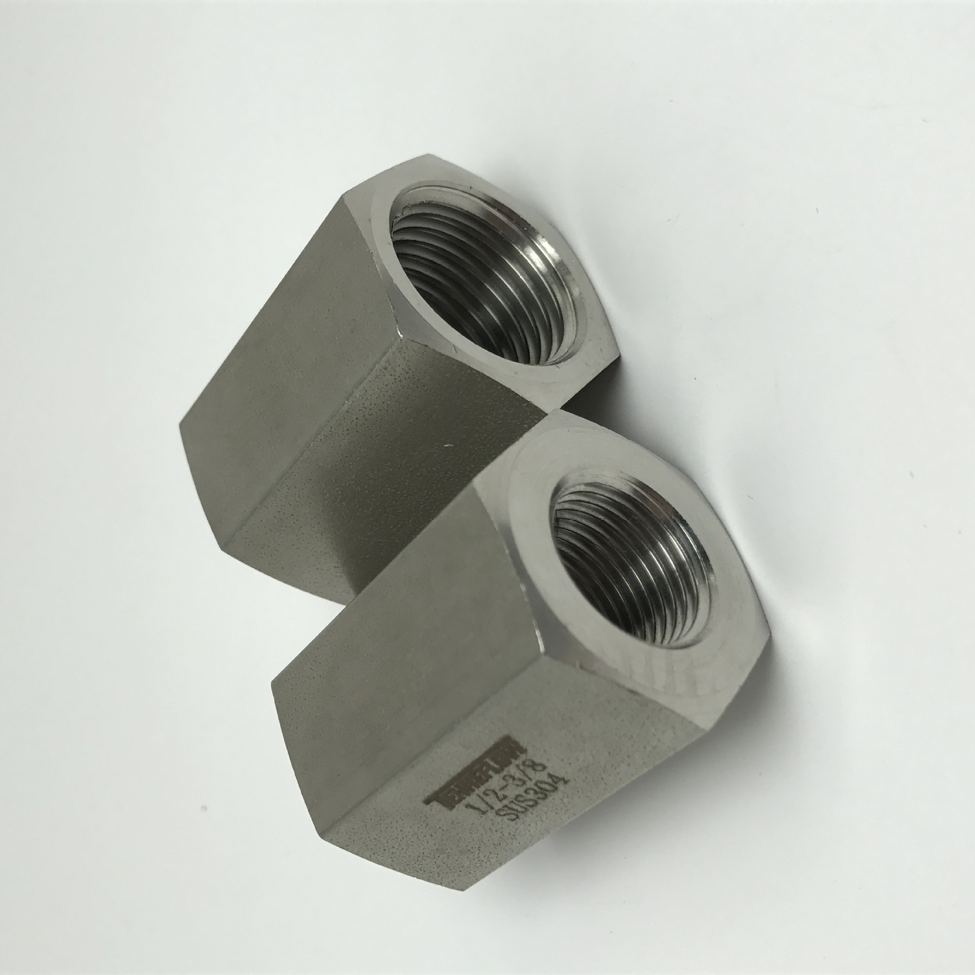 TENHEFLOW卡套外螺纹E型高压锻制对丝直通接头CM0402 英制G1/4