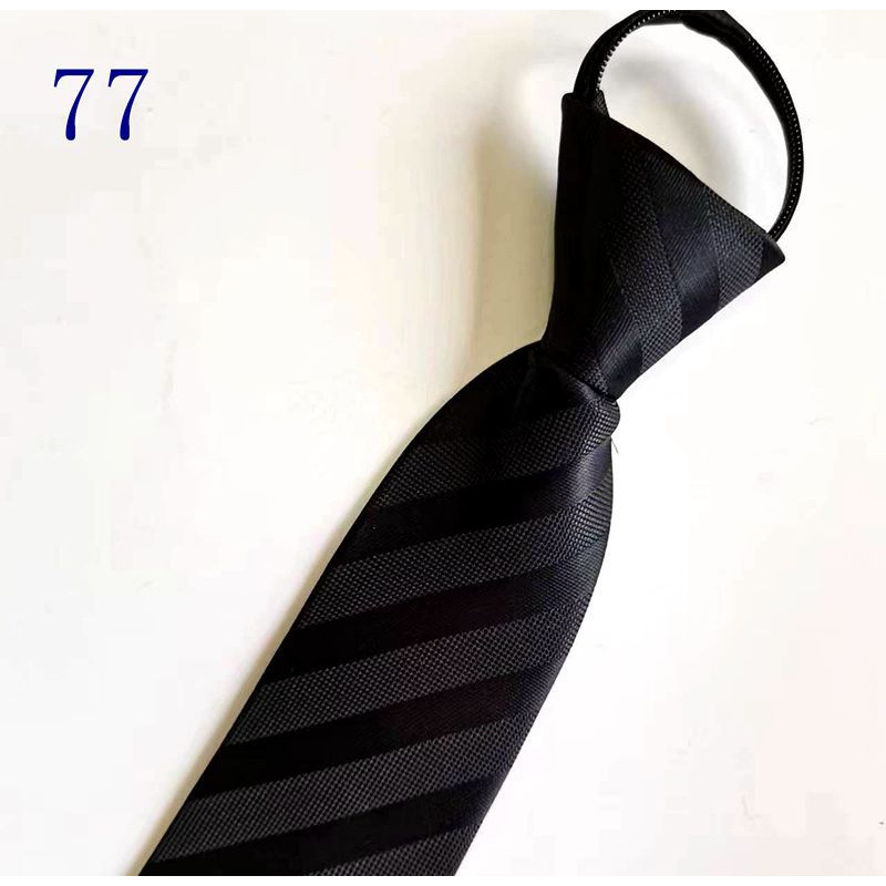 男士拉链新郎结婚红色8cm正装商务黑色免打结懒人易拉得蓝色_